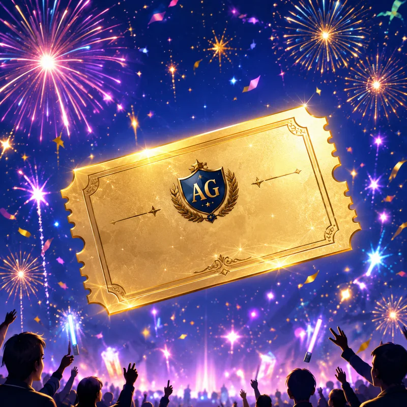 FESTA PASS：イベントチケットと花火のビジュアル